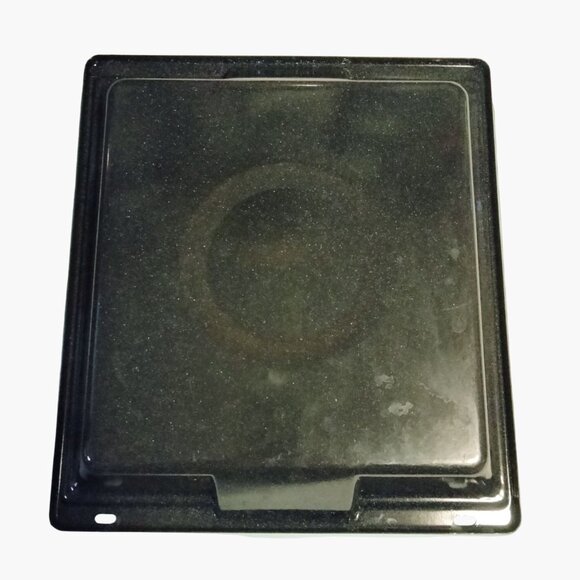 Broiler Grill Pan Black Speckled Enamel Roasting Tray Drip Pan Bakeware - Picture 4 of 5